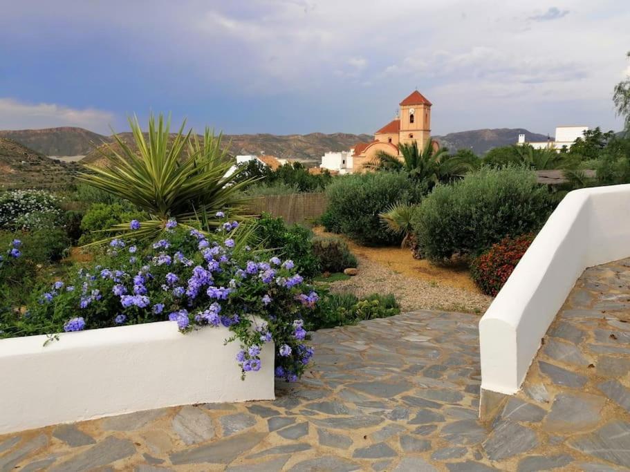 Casa Jardin. Vivienda Rural En Zona Tranquila. Villa Lucainena de las Torres Buitenkant foto